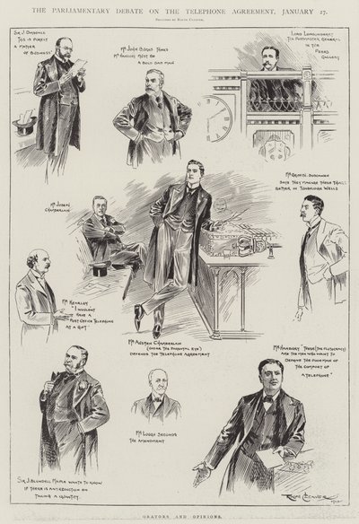 The Parliamentary Debate on the Telephone Agreement, 27 January by Ralph Cleaver